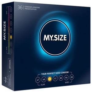 MY.SIZE - Condooms - 7 Stuks - Veilig - Perfecte Pasvorm