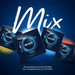 MY.SIZE Mix 57 Mm Condooms - 10 Stuks