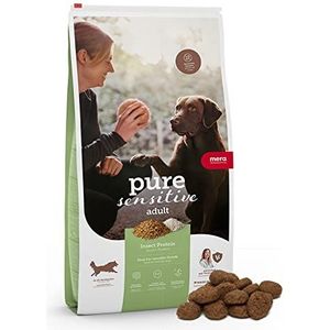 MERA Pure Sensitive Insect Protein droogvoer voor honden (4 kg) met insectenproteïne voor gevoelige honden, hypoallergeen en milieuvriendelijk