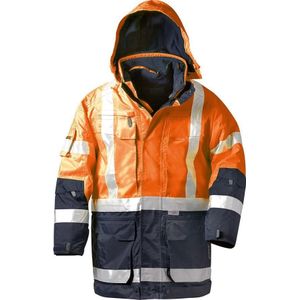 Wallace 3-in-1 Warnschutz-Parka, en 471/3, en 343/3, Orange/Marine, Gr.XXXL