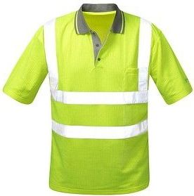Diego UV-Warnschutz-Polo-Shirt Gelb Größe 0-S(46/48)