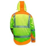 elysee® unisex Warnjacke RICKMER gelb, orange Größe L