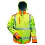 elysee® unisex Warnjacke RICKMER gelb, orange Größe 2XL