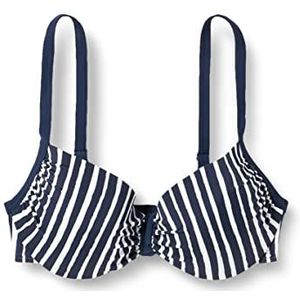 Firefly Miriam Bikinitop Navy Dark/Stripe 36