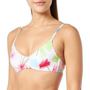 Firefly Moni Bikinitop White/Flower 36