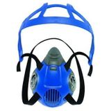 Dräger X-plore 3300 Halfgelaatsmasker - Zonder Filters - Masker - M - Blauw