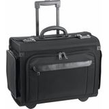 D&N Pilotenkoffer / Attaché koffer / Business Trolley - Zwart