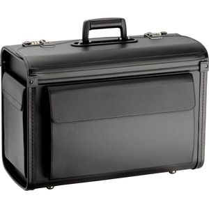 D & N Business Pilotenkoffer / Attachékoffer 2809 - 18,4"" - Zwart