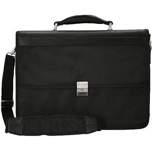 d&n Basic Briefcase 43 cm laptopvak  zwart