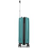 D & N Travel Line 4000 Cabinetrolley met 4 wielen, 55 cm, groen, Eén maat, klassiek