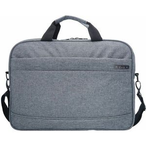 d&n Basic aktetas 44 cm laptopvak grau