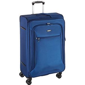 D & N Travel Line 6404 koffer 78 cm, Blauw, 78 cm, Koffer