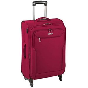 d&n Travel Line 6874 4-wielige trolley 76 cm bordeaux