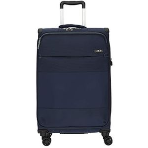 d&n Travel Line 9004 4-wielige trolley 68 cm blau