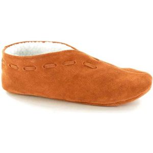 Bernardino - Spaanse Sloffen - Cognac - 100% Wol