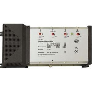 Astro AC 35 - F - 12 W - 230 V (Parabolische antenne), SAT Spiegels + SAT Antennes, Zilver, Zwart
