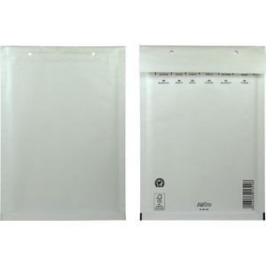 Bong AirPro luchtkussenenveloppen, ft 270 x 360 mm, met stripsluiting, doos van 100 stuks, wit