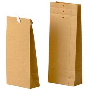 250 Recycling-Musterbeutel 120 x 285 x 50 mm mit Klotzboden 120 g/m²