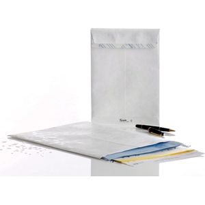 Tyvek - Envelop akte C4 229x324mm 54gr wit 100 stuks | Doos a 100 stuk | 5 stuks