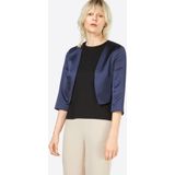Vera Mont - Bolero Blazer - Blauw - Satijn