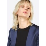 Vera Mont - Bolero Blazer - Blauw - Satijn