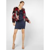 Vera Mont - Jerseyjurk - Satijn - Mouwloos - V-hals - Knielengte