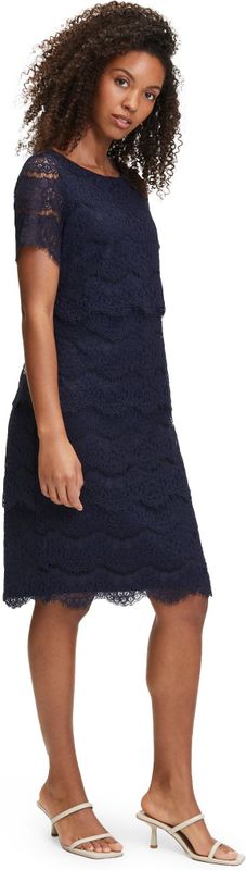 Vera Mont Cocktailjurk  nachtblauw