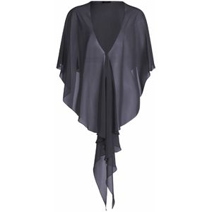 Vera Mont Chiffon sjaal voor dames, Blauw