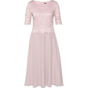 Vera Mont - Cocktailjurk - Rosa - 3/4 Lengte - Flare