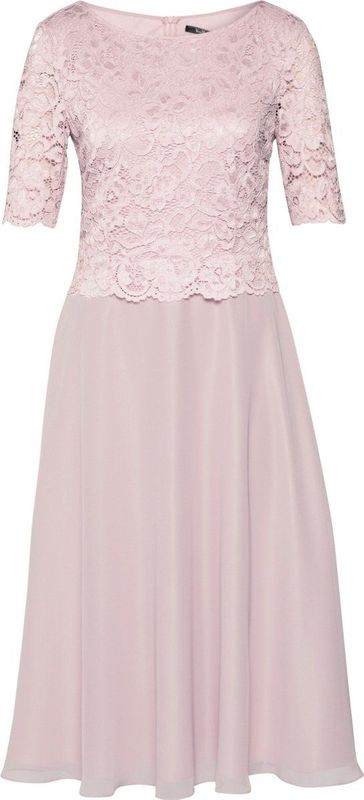 Vera Mont - Cocktailjurk - Rosa - 3/4 Lengte - Flare