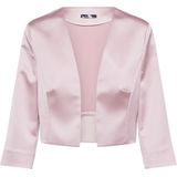 Bolero - Effen - Satijn - Driekwart Mouw - Glanzend