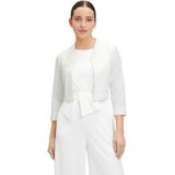 Vera Mont - Jersey Bolero Jas - Wit - Slim Fit