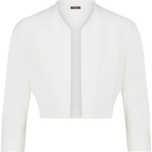 Vera Mont - Jersey Bolero Jas - Wit - Slim Fit