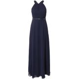 vera mont, Dames, Jurken, Blauw, Maat: 2XS Chiffon,