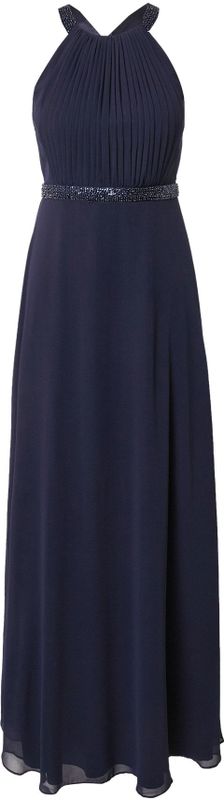 vera mont, Dames, Jurken, Blauw, Maat: 2XS Chiffon,