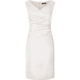 Vera Mont - Midi-jurk - Wit - Satijn