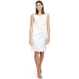 Vera Mont - Midi-jurk - Wit - Satijn
