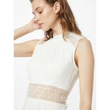 Vera Mont - Cocktailjurk - Wit - Elegant Kantinzet - 2XL