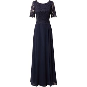 Cocktailjurk - Effen - Licht Transparant - Lang - Slanke Pasvorm