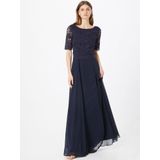 Cocktailjurk - Effen - Licht Transparant - Lang - Slanke Pasvorm