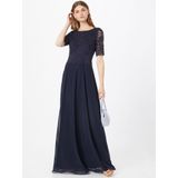 Cocktailjurk - Effen - Licht Transparant - Lang - Slanke Pasvorm