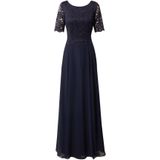 Cocktailjurk - Effen - Licht Transparant - Lang - Slanke Pasvorm