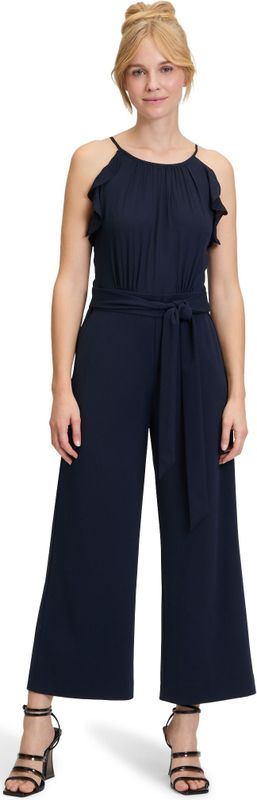 Vera Mont Tuinbroek Dames - Nachtblauw - Mouwloos met Steekzakken