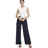 Jumpsuit - Crêpe - Color-Blocking - Mouwloos - Normale Pasvorm