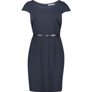 Betty Co. Korte Jurk - Blauw - Polyester/Viscose/Elastaan