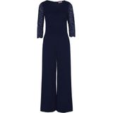 vera mont, Dames, Jumpsuits & Playsuits, Blauw, Maat: 2XS Jersey,