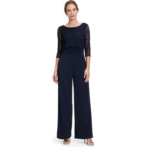 vera mont, Dames, Jumpsuits & Playsuits, Blauw, Maat: 2XS Jersey,