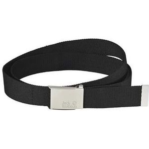 Jack Wolfskin Uniseks Webbing riem, zwart, één maat EU