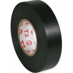 IKS - Isolatietape - Zwart - 33 m - 19 mm - Zacht PVC