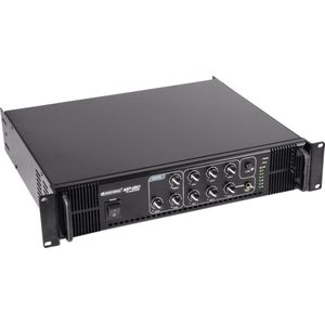 Omnitronic - MP-180 - Stereoversterker - Zwart - 6 Mengbare Ingangen